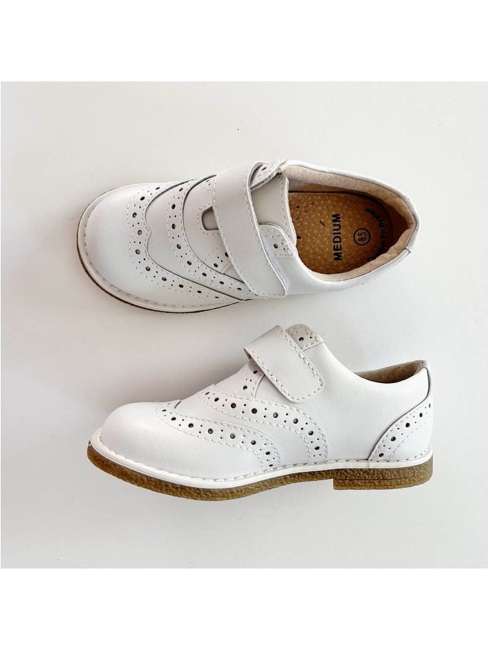 NIB Footmates white oxfords